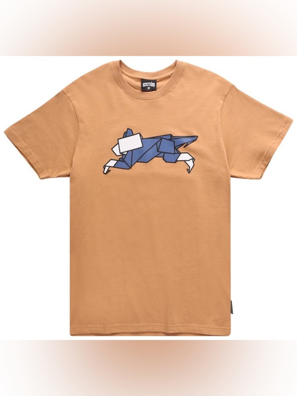 Ice Cream Mens' Origami Short Sleeve Tee - Doe Size Medium